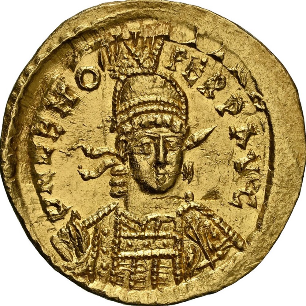 coins ancient to romans imperial and republican eastern roman empire ca 476 491 ad gold solidus of zeno constantinople mint