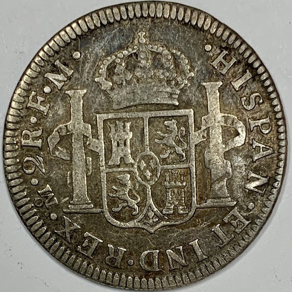 coins world mexico spanish colonial silver 2 reales of charles iii 1785 mo fm mexico city mint