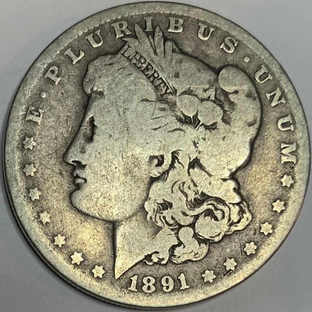 coins world united states silver morgan dollar 1891 o