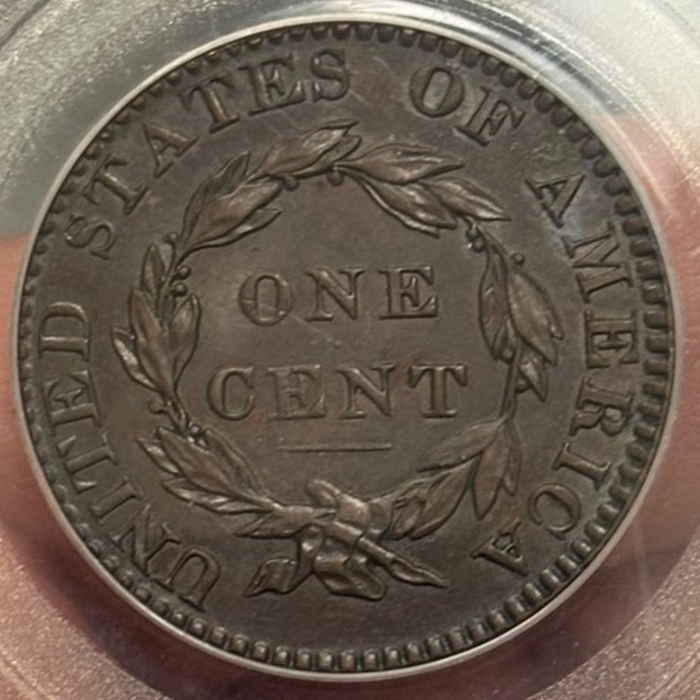 coins world united states 1822 copper coronet head large cent