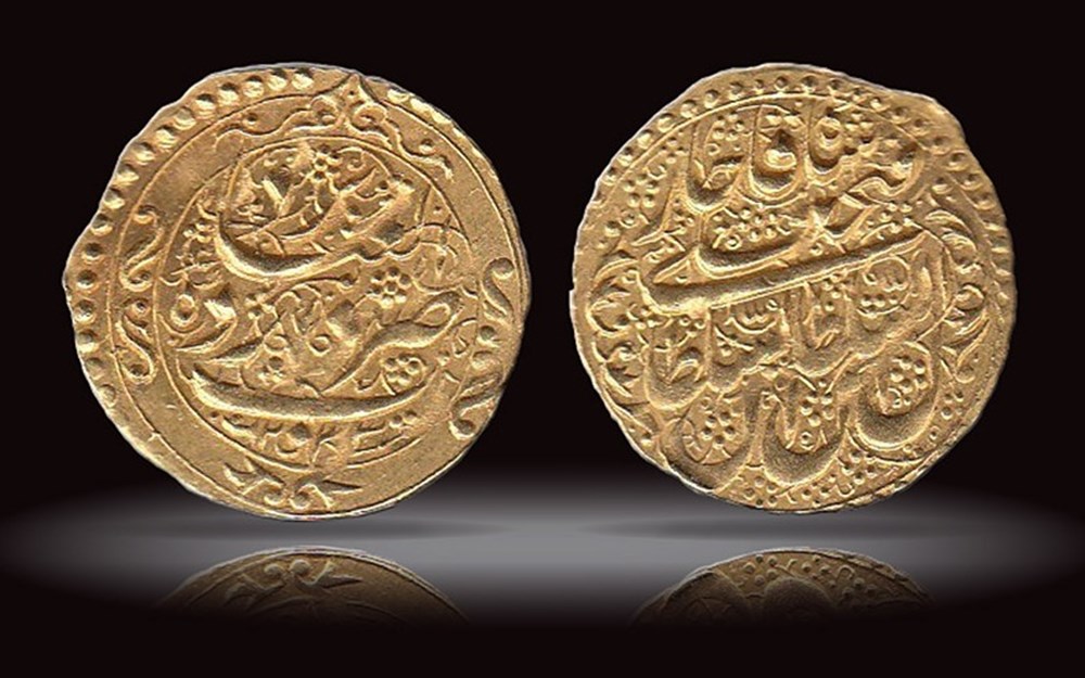 Iran (Persia): AH 1233 (1817) gold toman of Fath-Ali Shah, Yazd mint 4 coins world iran persia ah 1233 1817 gold toman of fath ali shah yazd mint