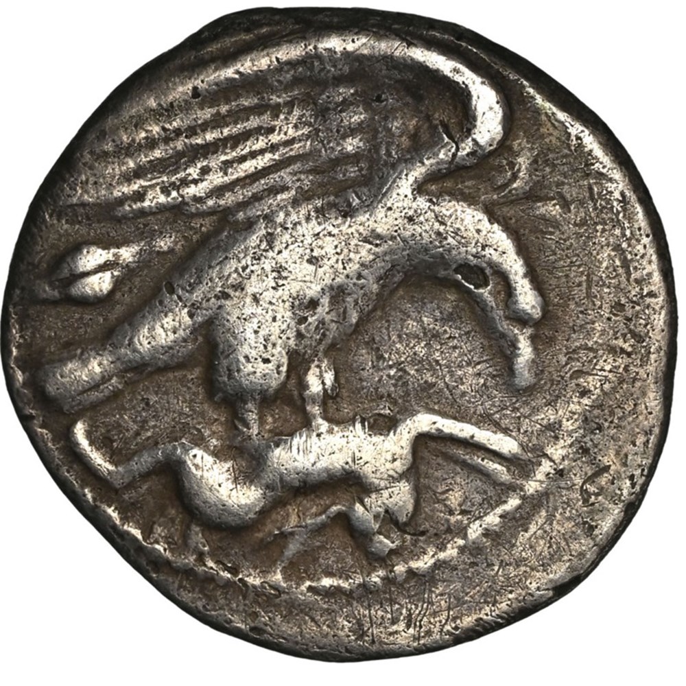 Greece (Sicily, Akragas): ca. 425-406 BC silver hemidrachm 3 coins ancient to greek greece sicily akragas ca 425 406 bc silver hemidrachm