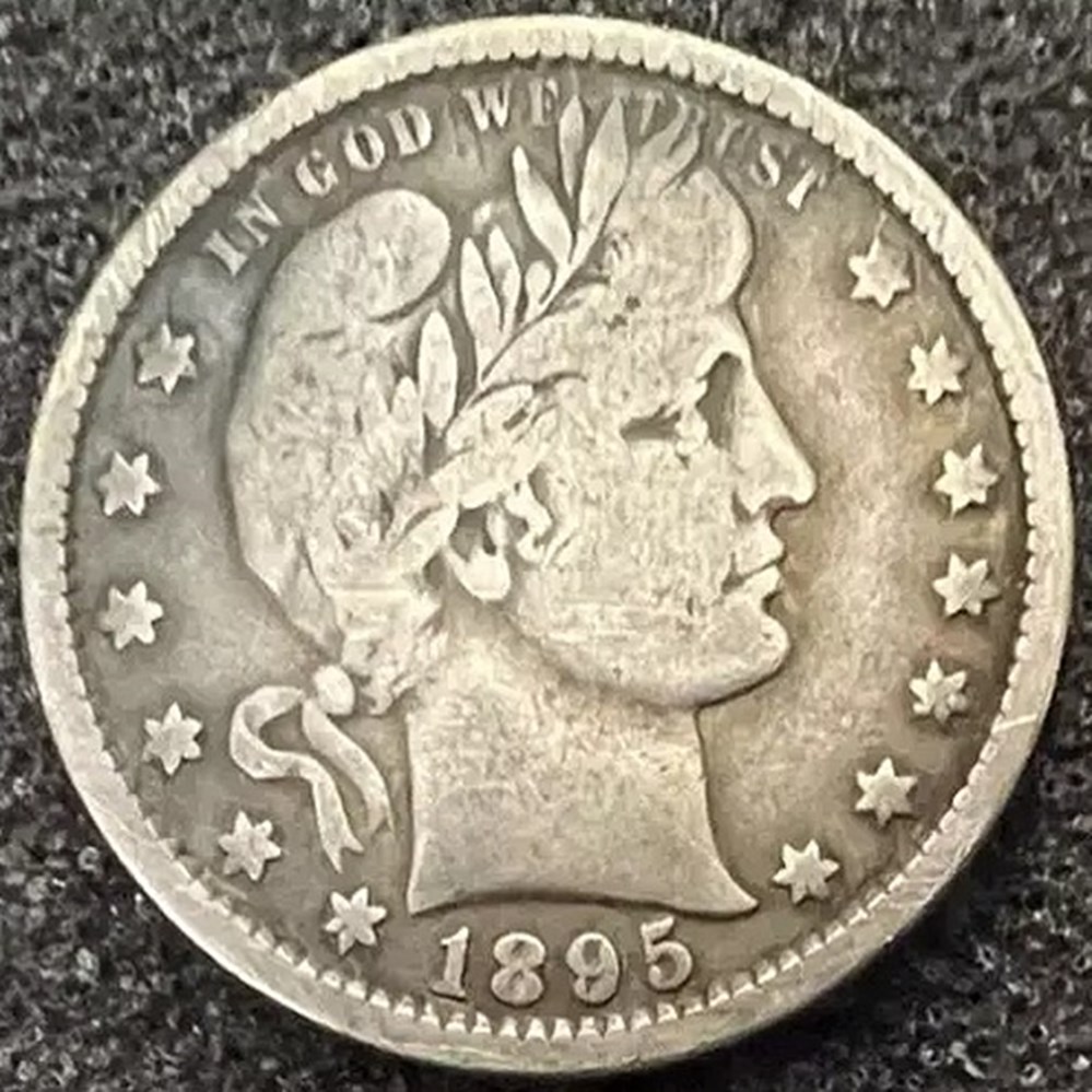 coins world united states 1895 silver barber quarter