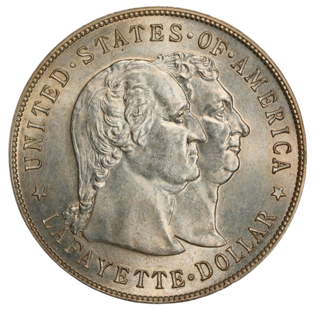 United States: 1900 silver Lafayette commemorative dollar 3 coins world united states 1900 silver lafayette commemorative dollar