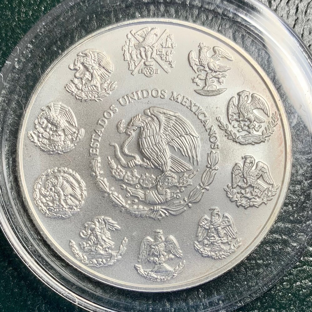 coins world mexico 2015 silver onza libertad 1 oz 999 silver