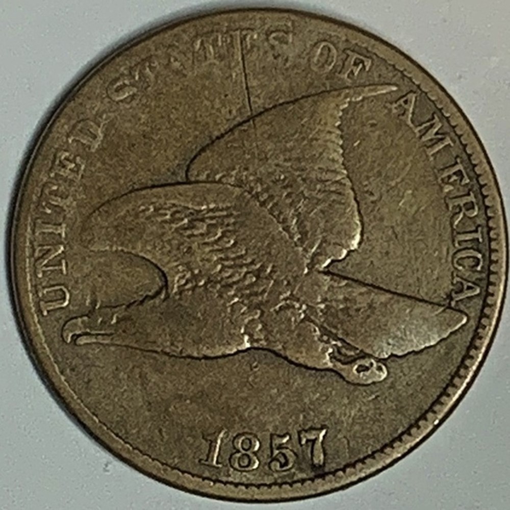 coins world united states copper nickel flying eagle cent 1857