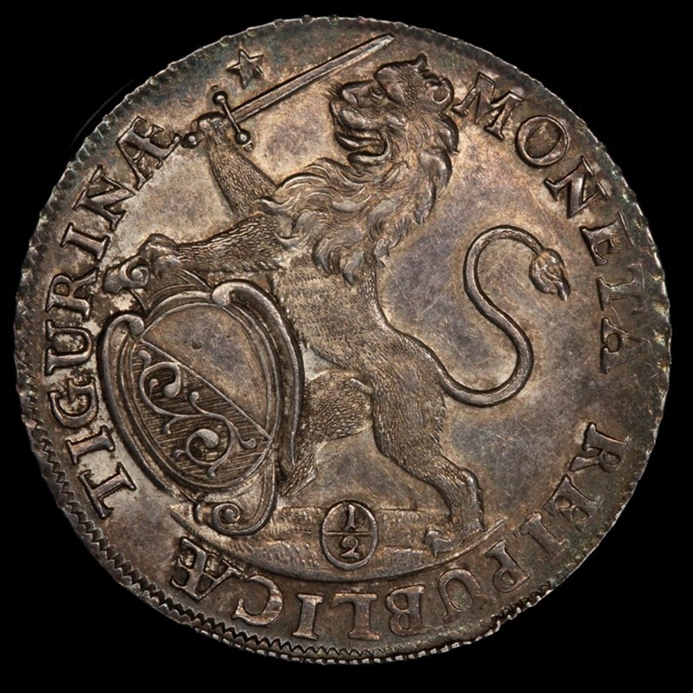 Swiss Cantons (Zürich): 1739 silver "city view" 1/2-thaler (1 gulden of 36 schillings) 3 coins european medieval other swiss cantons zurich 1739 silver city view 1 2 thaler 1 gulden of 36 schillings