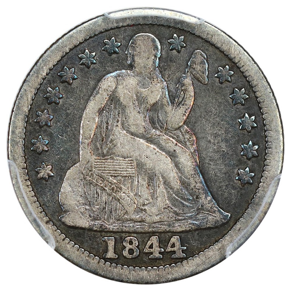 coins world united states 1844 silver seated liberty dime