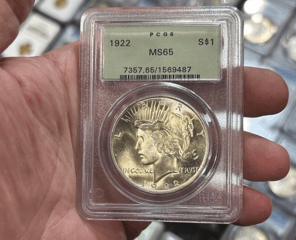 coins world united states 1922 silver peace dollar