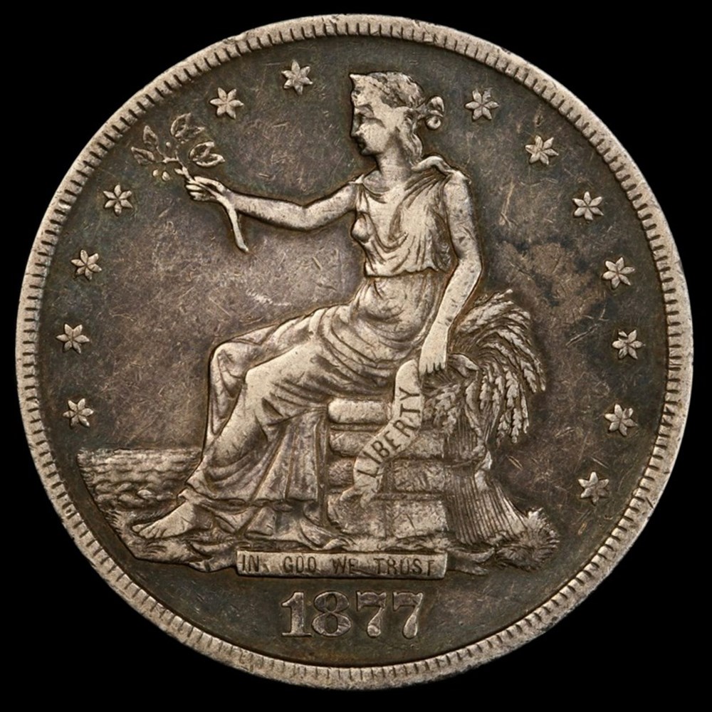 coins world united states 1877 s silver trade dollar