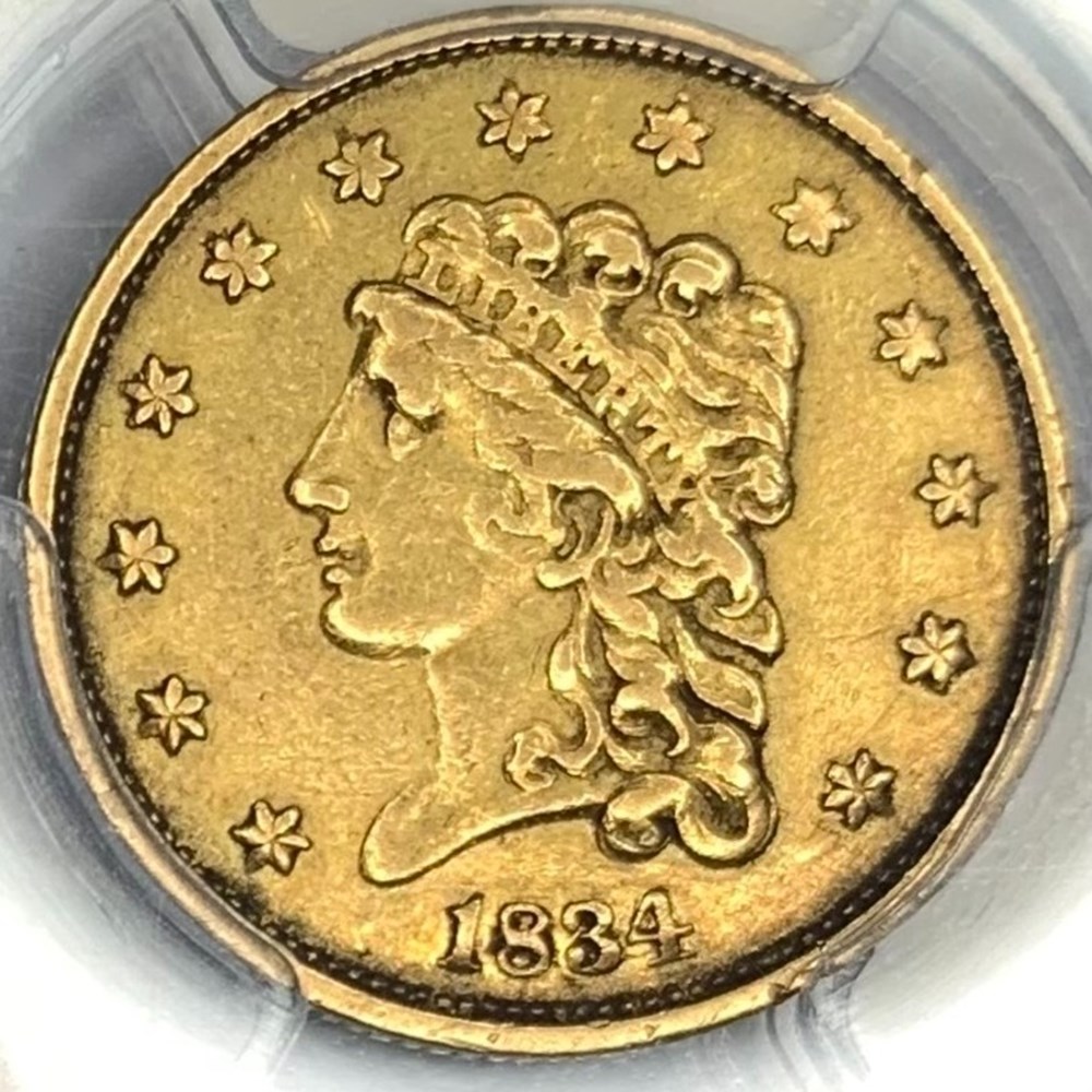 coins world united states 1834 gold classic head quarter eagle 2 50