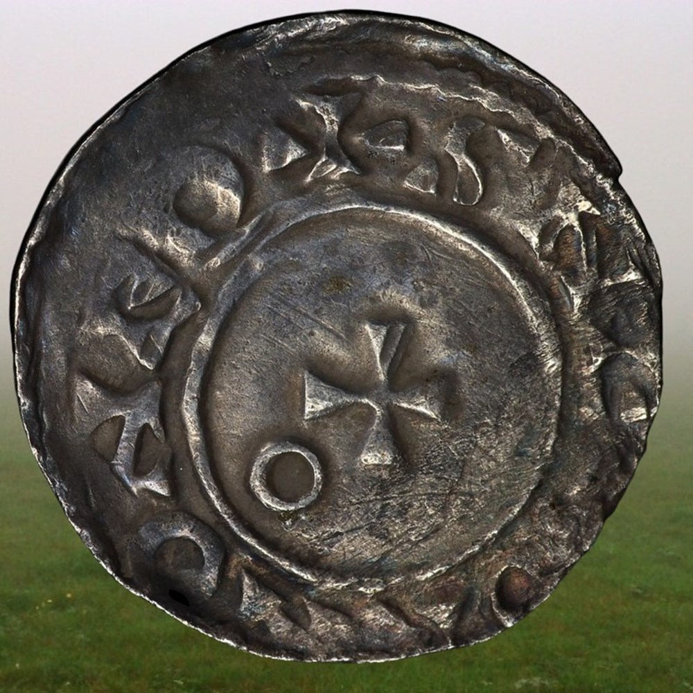 England (Anglo-Saxon): ca. 1062-1065 silver penny of Edward the Confessor 4 coins european medieval to kingdom great britain england anglo saxon ca 1062 1065 silver penny of edward the confessor