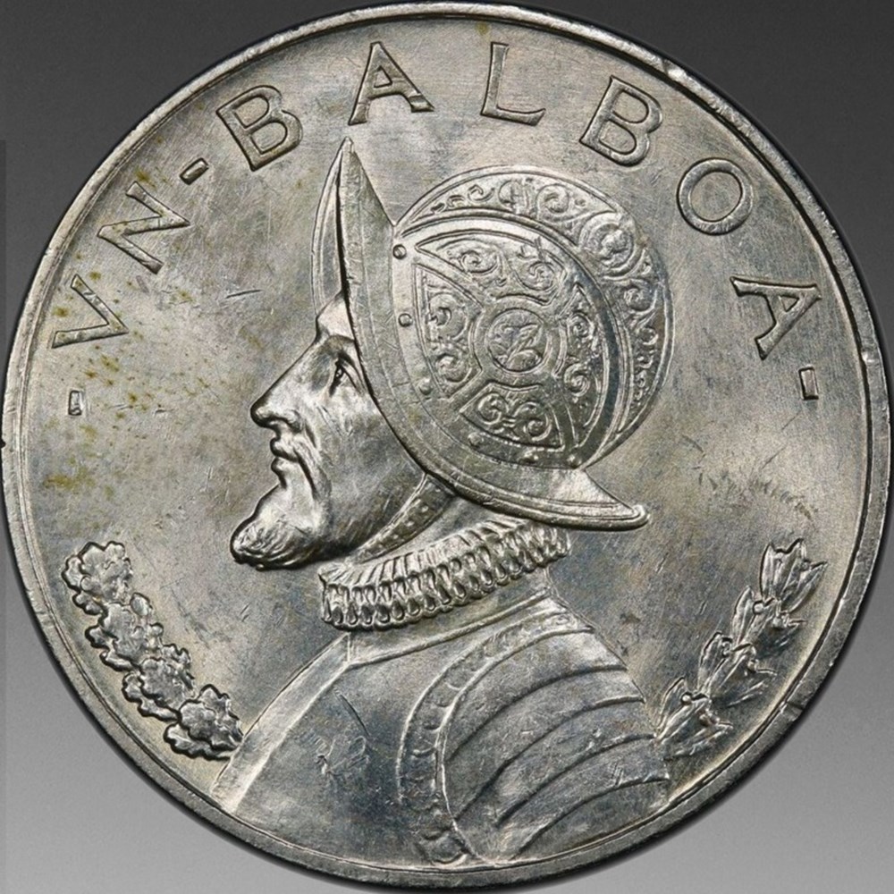 Panama: 1947 silver Balboa 3 coins world panama 1947 silver balboa