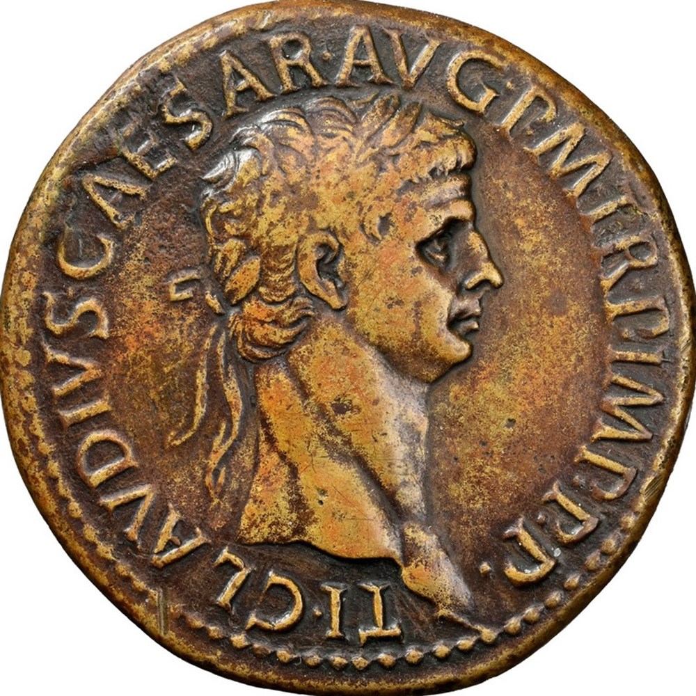 Roman Empire: ca. 41-54 AD bronze sestertius of Claudius 3 coins ancient to romans imperial and republican roman empire ca 41 54 ad bronze sestertius of claudius