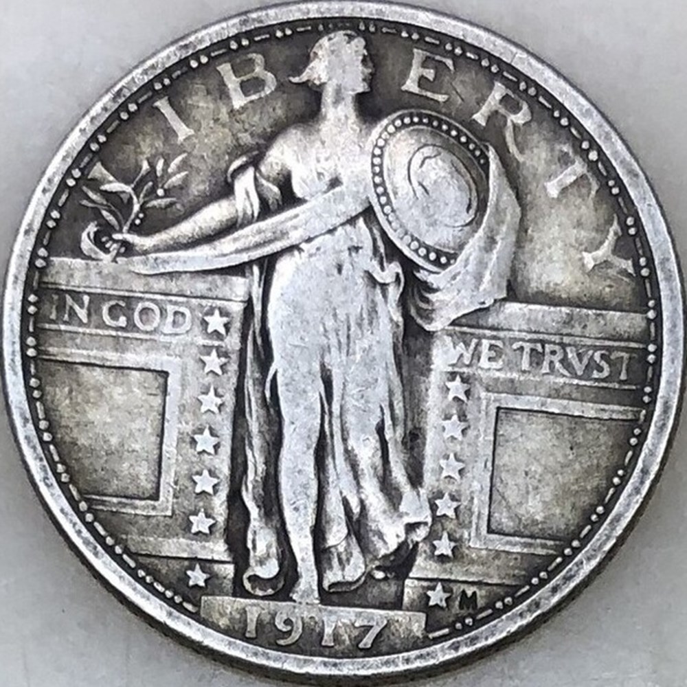 coins world united states silver standing liberty quarter 1917 type 1
