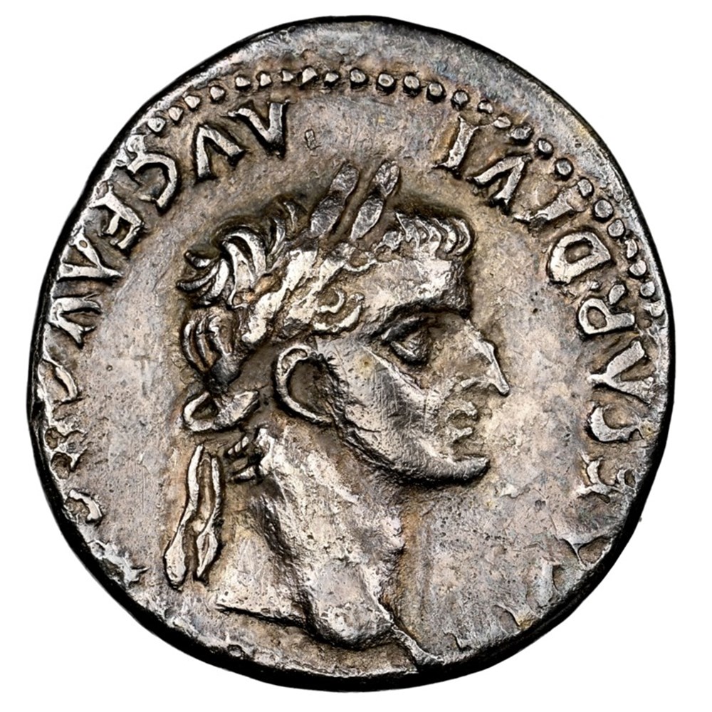 Roman Empire: ca. 14-37 AD silver denarius of Tiberius (the biblical "Tribute Penny") 3 coins ancient to romans imperial and republican roman empire ca 14 37 ad silver denarius of tiberius the biblical tribute penny