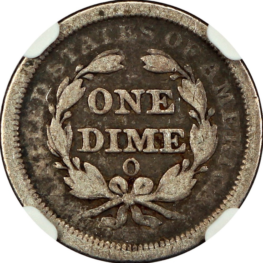 coins world united states silver seated liberty dime 1856 o
