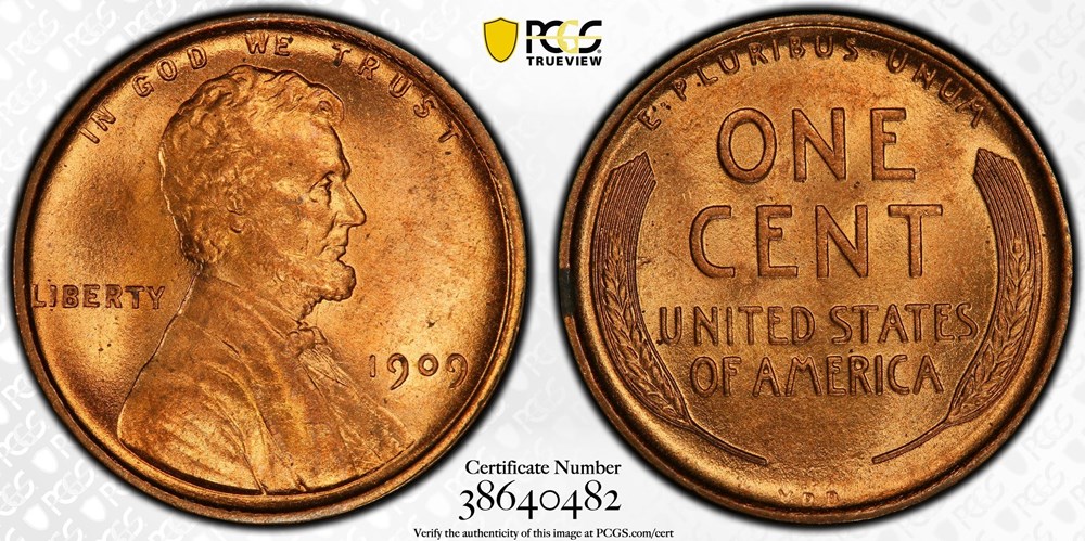 United States: 1909-VDB bronze Lincoln Wheat cent, saved by Ohio banker Leroy Zachman in 1909 2 coins world united states 1909 vdb bronze lincoln wheat cent saved by ohio banker leroy zachman in 1909