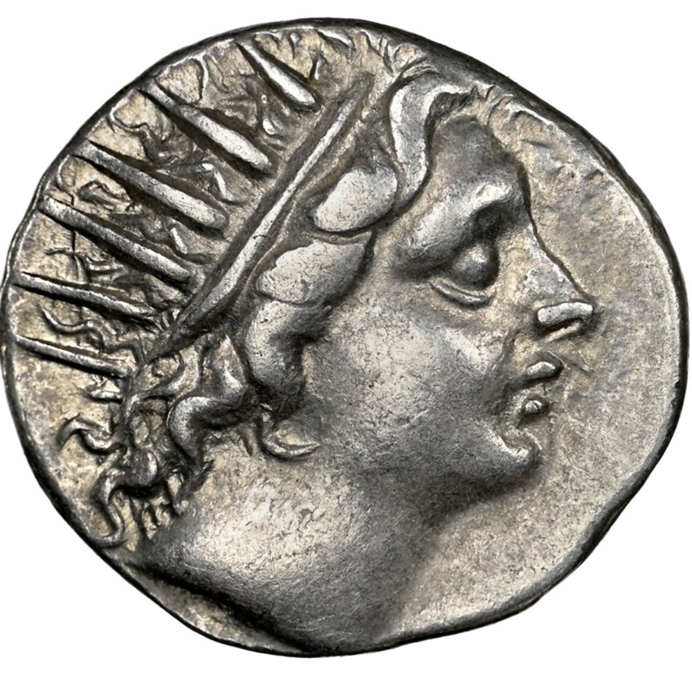 Greece (Carian Islands, Rhodes): ca. 88-84 BC silver drachm 3 coins ancient to greek greece carian islands rhodes ca 88 84 bc silver drachm