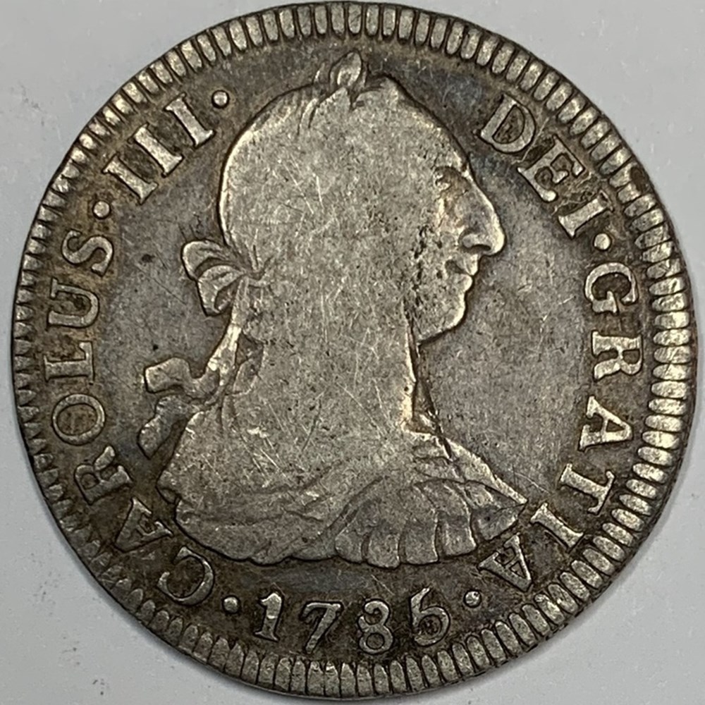 coins world mexico spanish colonial silver 2 reales of charles iii 1785 mo fm mexico city mint