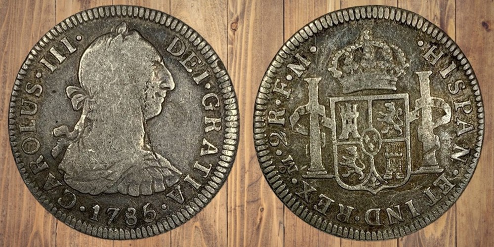 coins world mexico spanish colonial silver 2 reales of charles iii 1785 mo fm mexico city mint