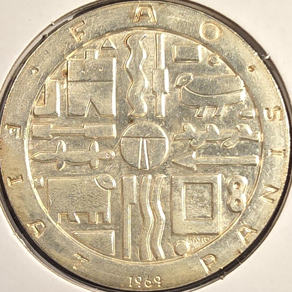 Uruguay - 1000 Pesos, 1969 3 coins world uruguay 1000 pesos 1969