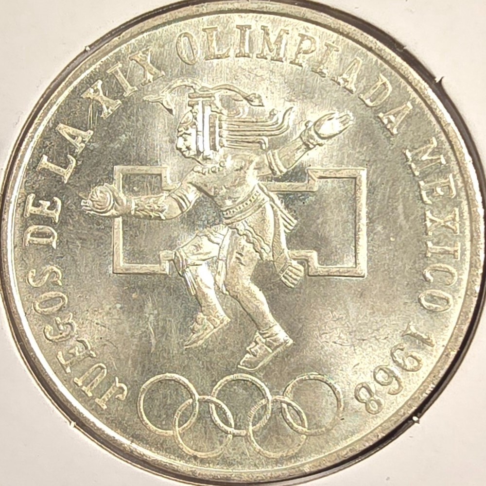 coins world mexico 25 pesos 1968