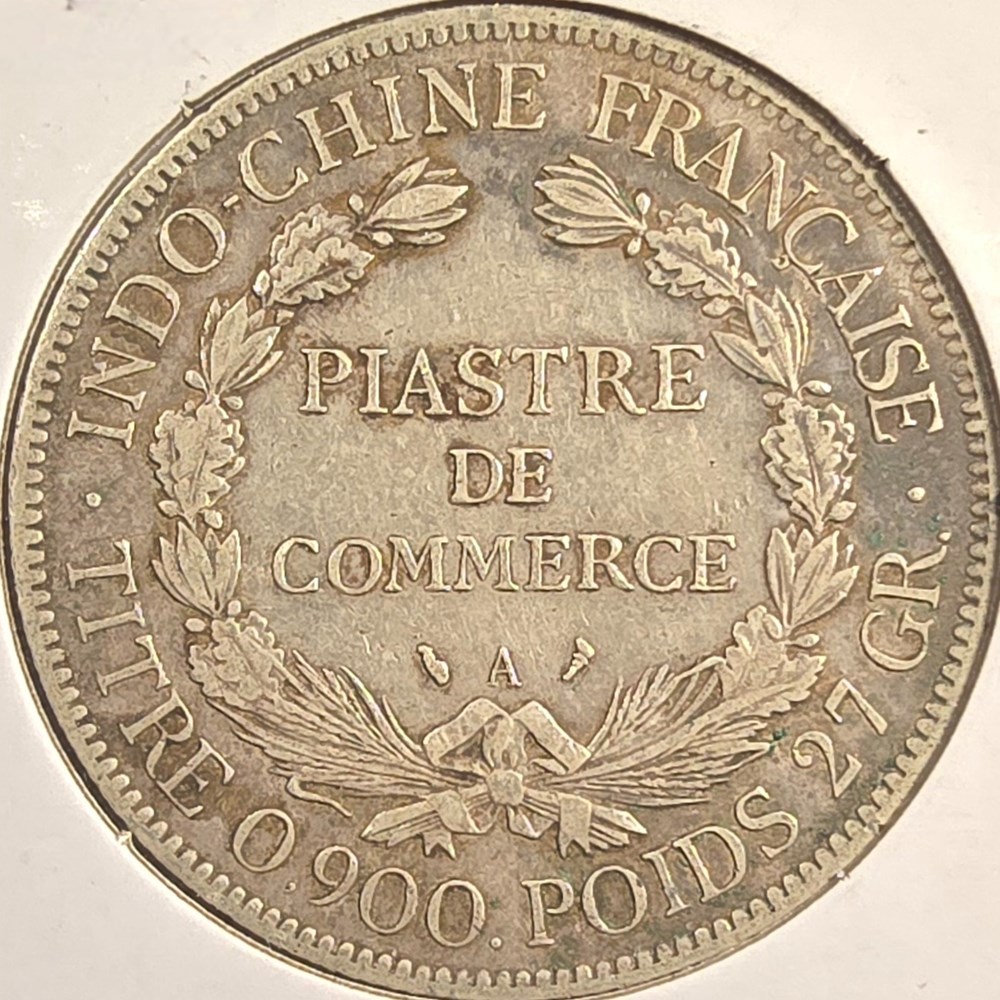 coins world french indo china piastre 1910