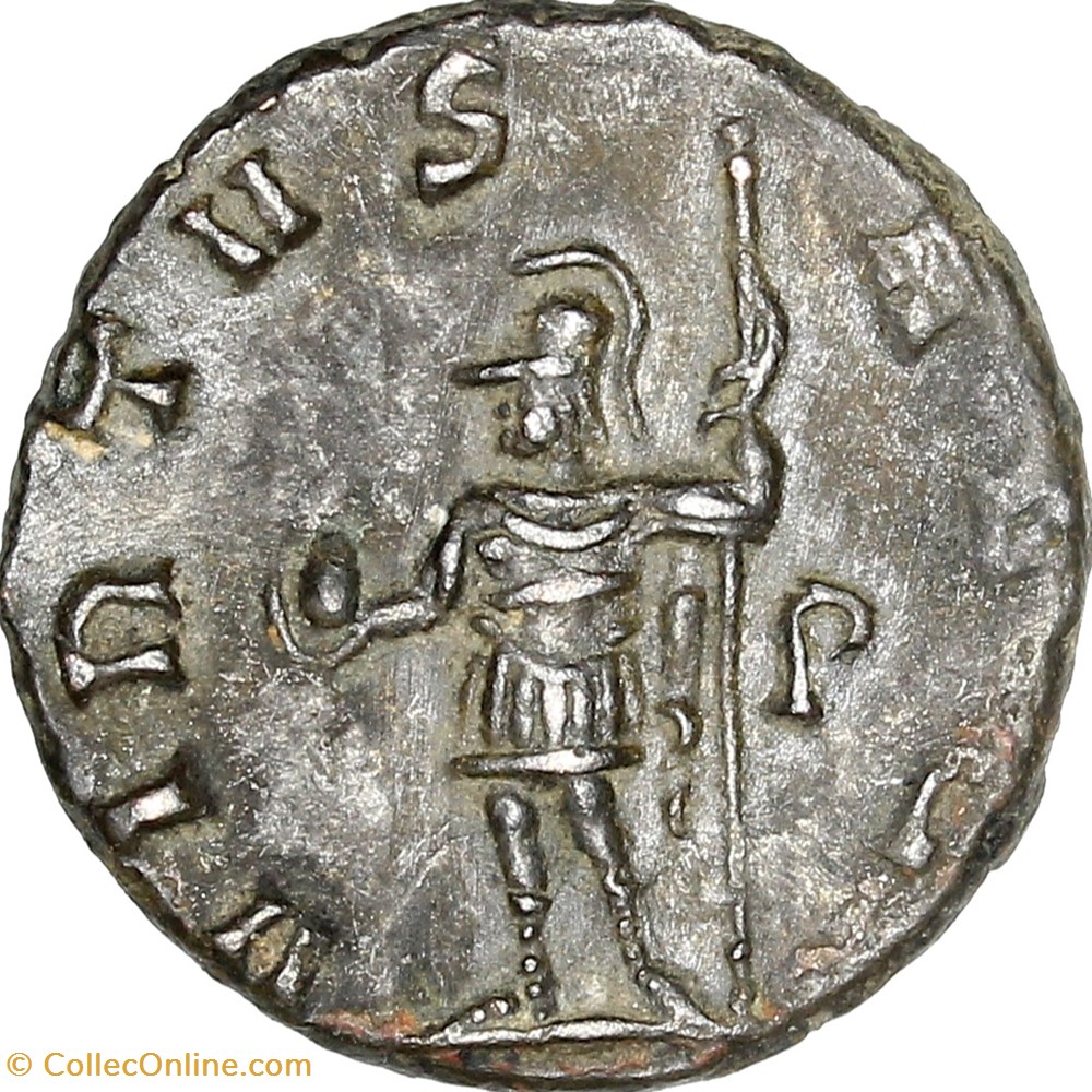 monnaies antiques romaines imperiales et republicaines antoninien de gallien virtus 261 rome