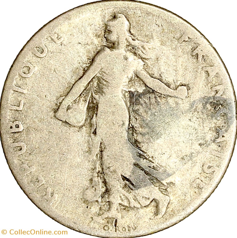 50 centimes Semeuse, IIIe République, 1899 monnaies monde france 50 centimes semeuse iiie republique 1899
