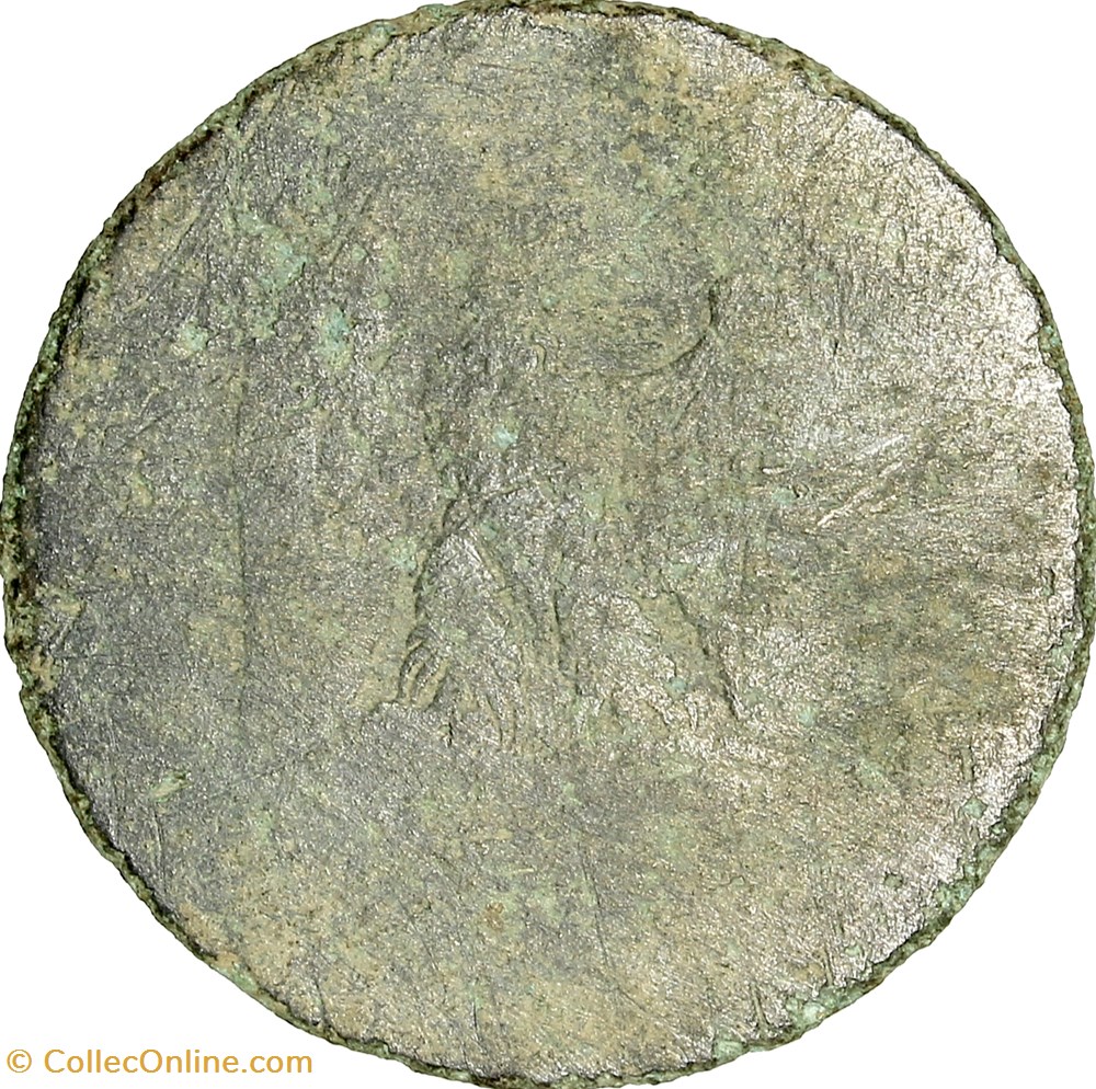 Cinq centimes, tête nue, Napoléon III, 1854, Lille monnaies monde france cinq centimes tete nue napoleon iii 1854 lille