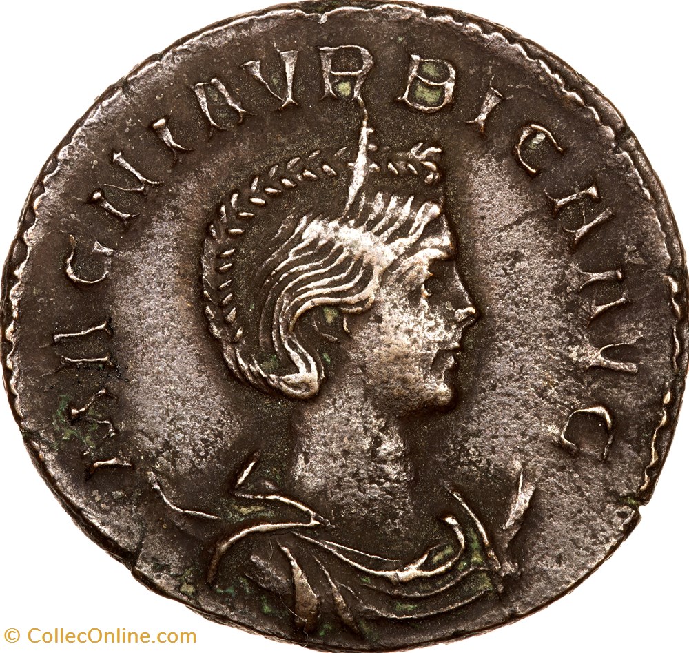 monnaies antiques romaines imperiales republicaines aurelianus de magnia urbica venus ete 284 lyon