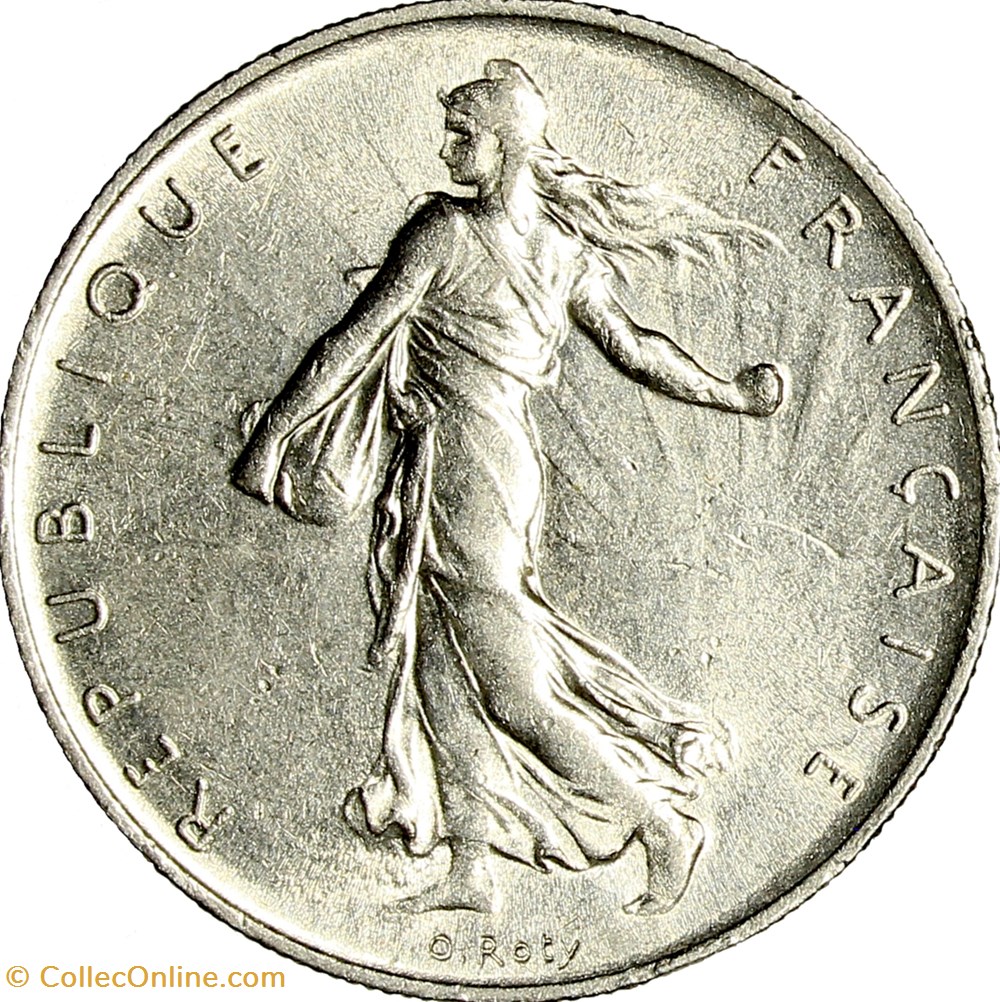 1 franc Semeuse, nickel, 1960, gros 0 monnaies monde france 1 franc semeuse nickel 1960 gros 0