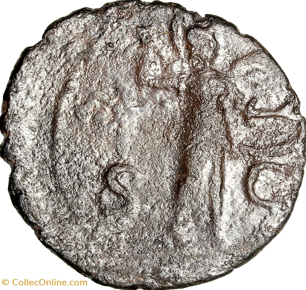 monnaies antiques romaines imperiales et republicaines as de claude minerve 41 50 rome
