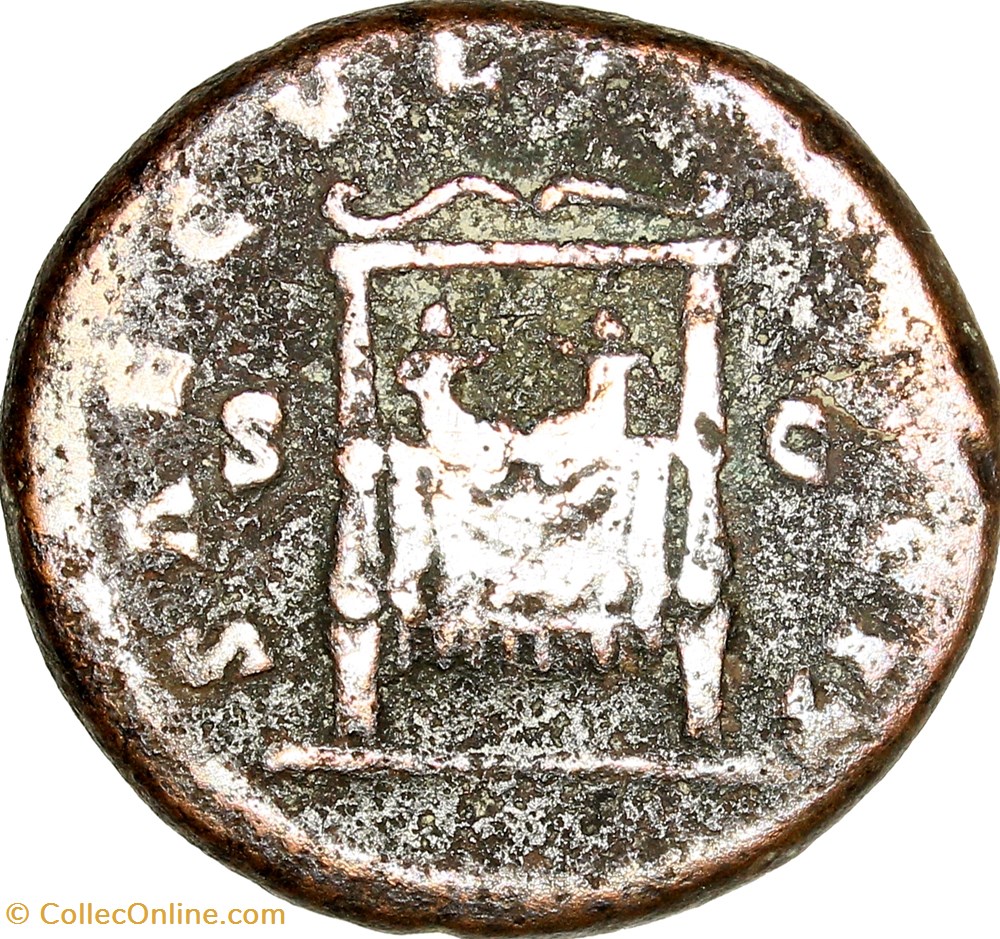 monnaies antiques romaines imperiales republicaines dupondius de faustine jeune commode et antonin 161 175 rome