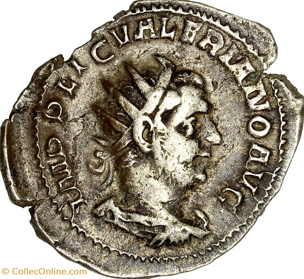 Antoninien de Valérien Ier, Victoria, sept. 253, Viminiacum monnaies antiques romaines imperiales et republicaines antoninien de valerien ier victoria sept 253 viminiacum