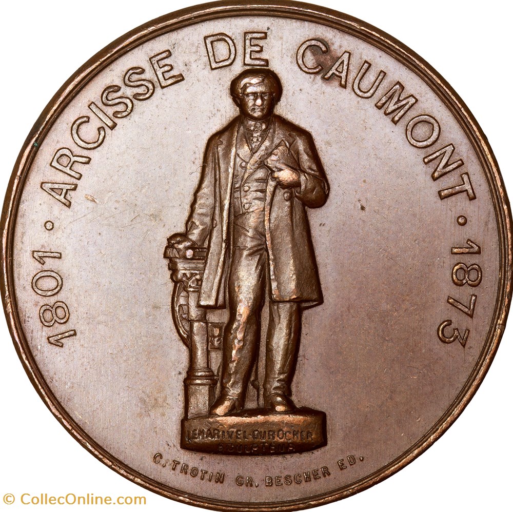 Jeton de la Société Française d'Archéologie, Congrès de Morlaix et de Brest en 1896 monnaies paranumismatique jetons poids jeton de la societe francaise archeologie congres de morlaix et de brest en 1896