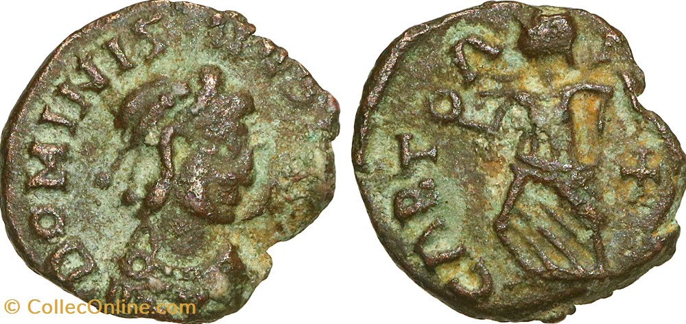 monnaies antiques romaines imperiales et republicaines nummus de boniface comte afrique 423 425 carthage
