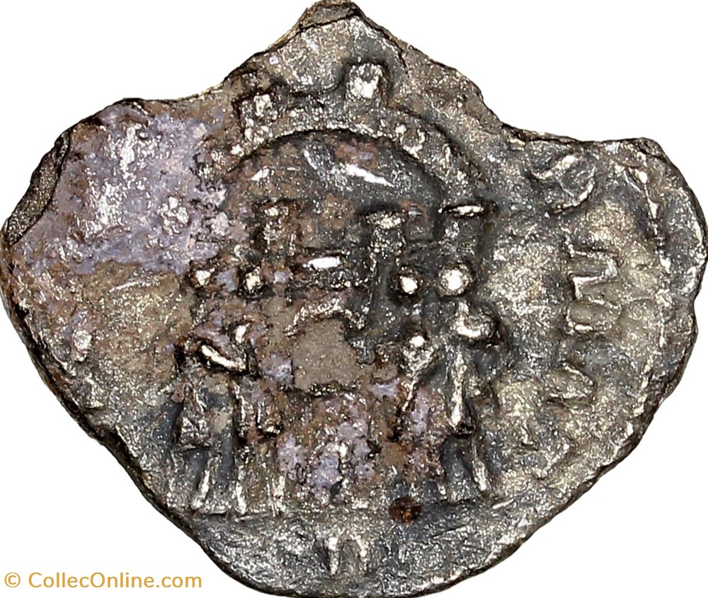 monnaies antiques romaines imperiales republicaines argenteus de galere cesar tetrarques 295 297 treves