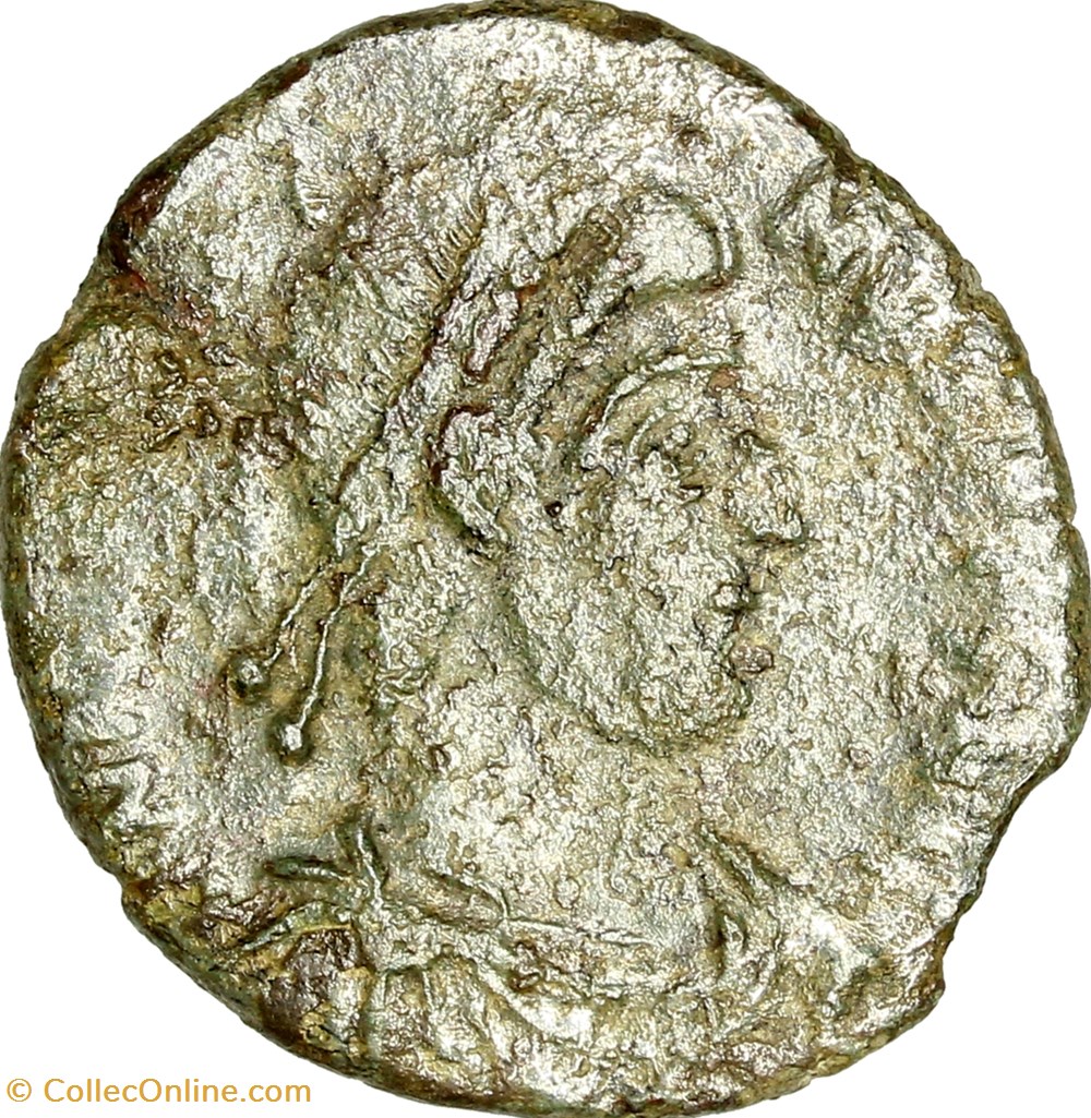 monnaies antiques romaines imperiales et republicaines maiorina pecunia de magnus maximus reparatio reipublicae 383 387 arles