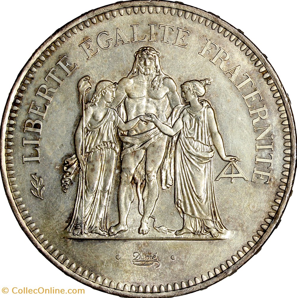 50 francs Hercule, 1978 monnaies monde france 50 francs hercule 1978
