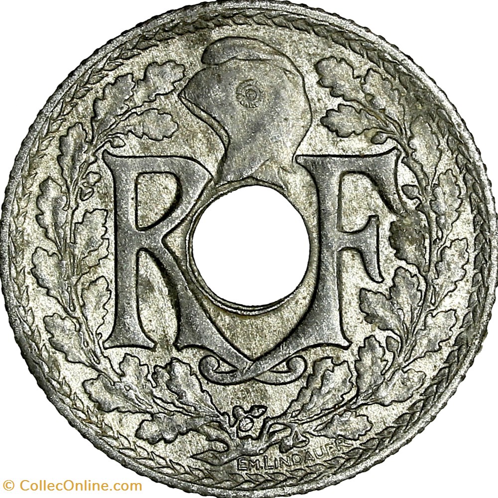 monnaies monde france 10 centimes lindauer zinc etat francais 1941 cmes non souligne