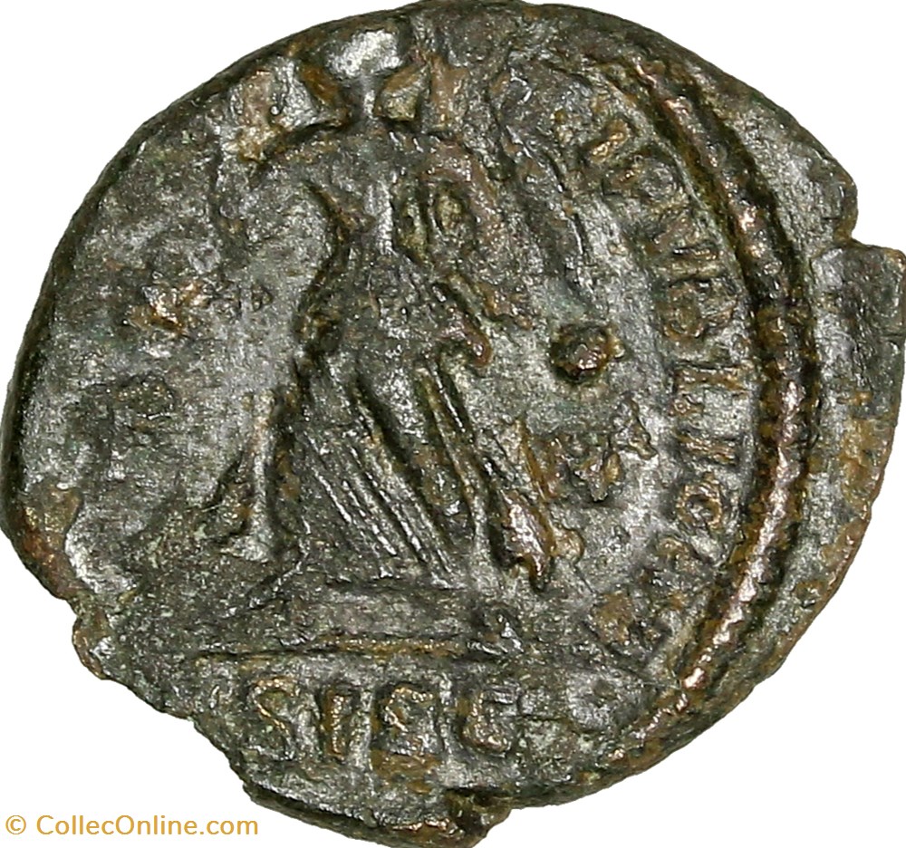 monnaies antiques romaines imperiales et republicaines nummus de valens victoria 367 375 siscia