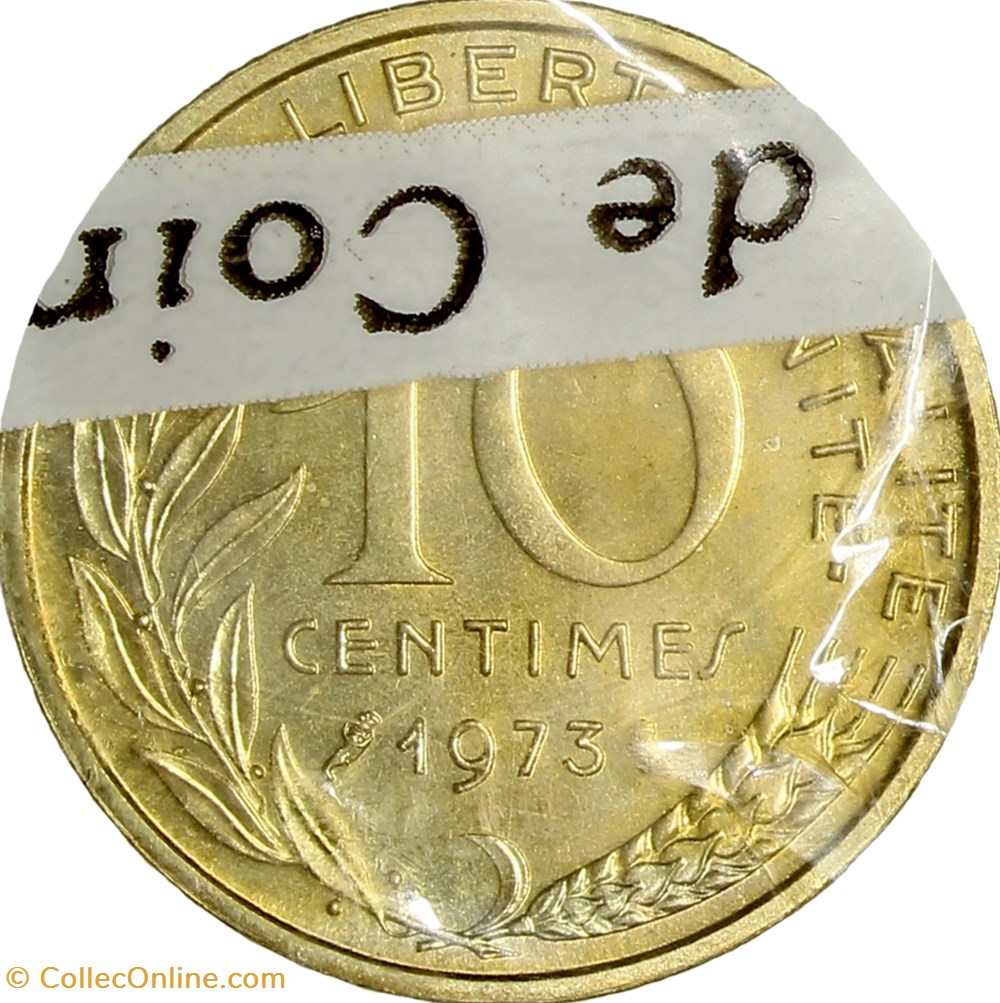 10 centimes Marianne, FDC, 1973 monnaies monde france 10 centimes marianne fdc 1973