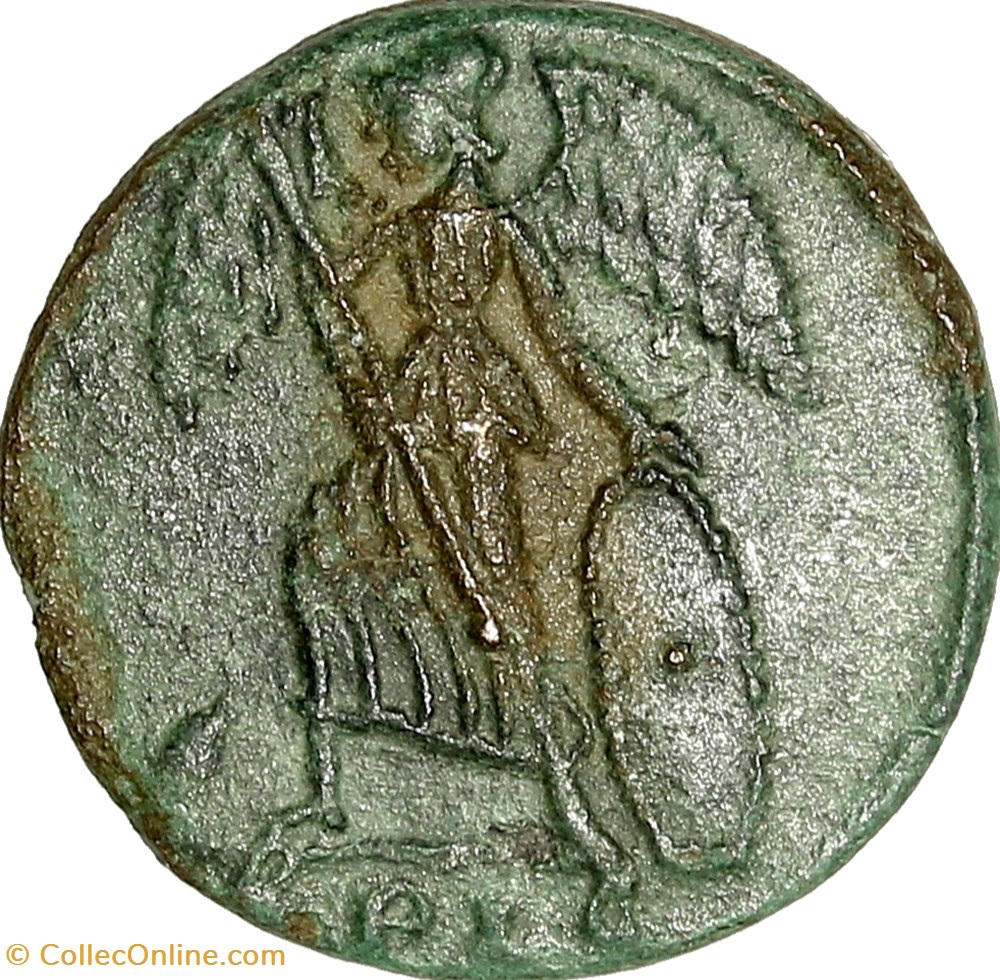 Centenionalis de Constantinople, Victoria, 334-335, Lyon monnaies antiques romaines imperiales et republicaines centenionalis de constantinople victoria 334 335 lyon