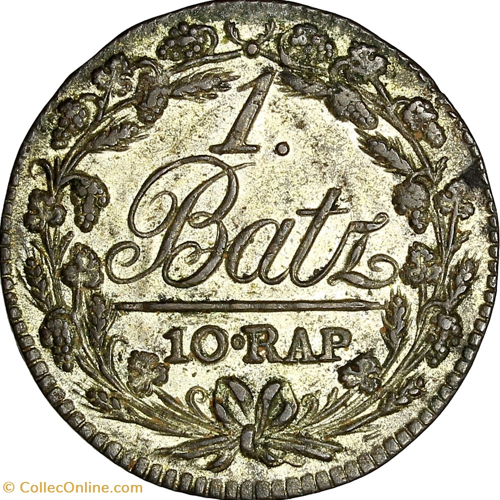 1 batzen, Suisse - Canton de Vaud, 1807, Lausanne monnaies monde 1 batzen suisse canton de vaud 1807 lausanne
