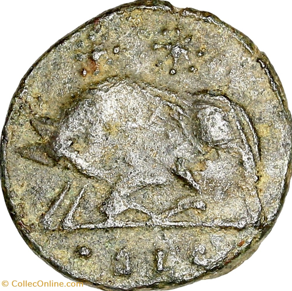 Centenionalis de Rome, Louve, 332, Lyon monnaies antiques romaines imperiales et republicaines centenionalis de rome louve 332 lyon