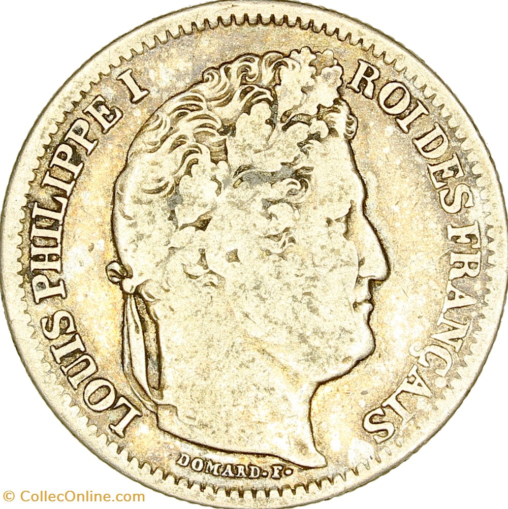 2 francs, Louis-Philippe Ier, 1834, Lille monnaies monde france 2 francs louis philippe ier 1834 lille