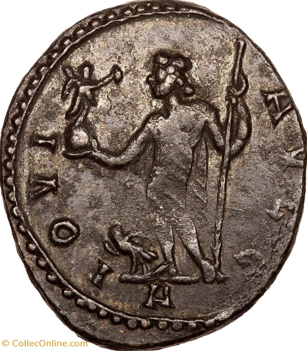 Aurelianus de Maximien Hercule, Jupiter, printemps 290 - 291, Lyon monnaies antiques romaines imperiales et republicaines aurelianus de maximien hercule jupiter printemps 290 291 lyon