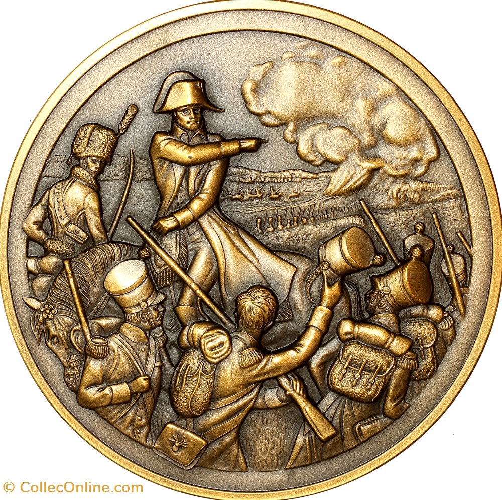 Batailles de Napoléon, Leipzig, 1991 medailles france batailles de napoleon leipzig 1991